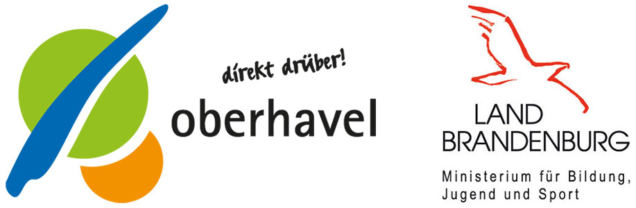 Logos Oberhavel und Land Brandenburg MBJS
